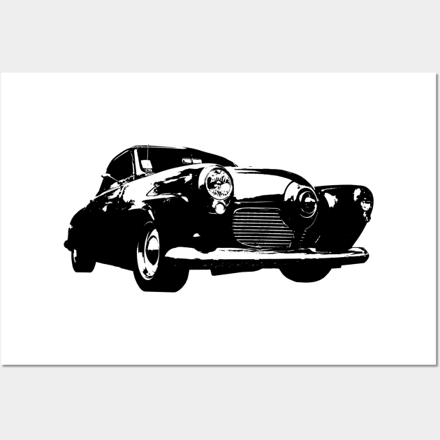 1950 Studebaker Wall Art by GrizzlyVisionStudio